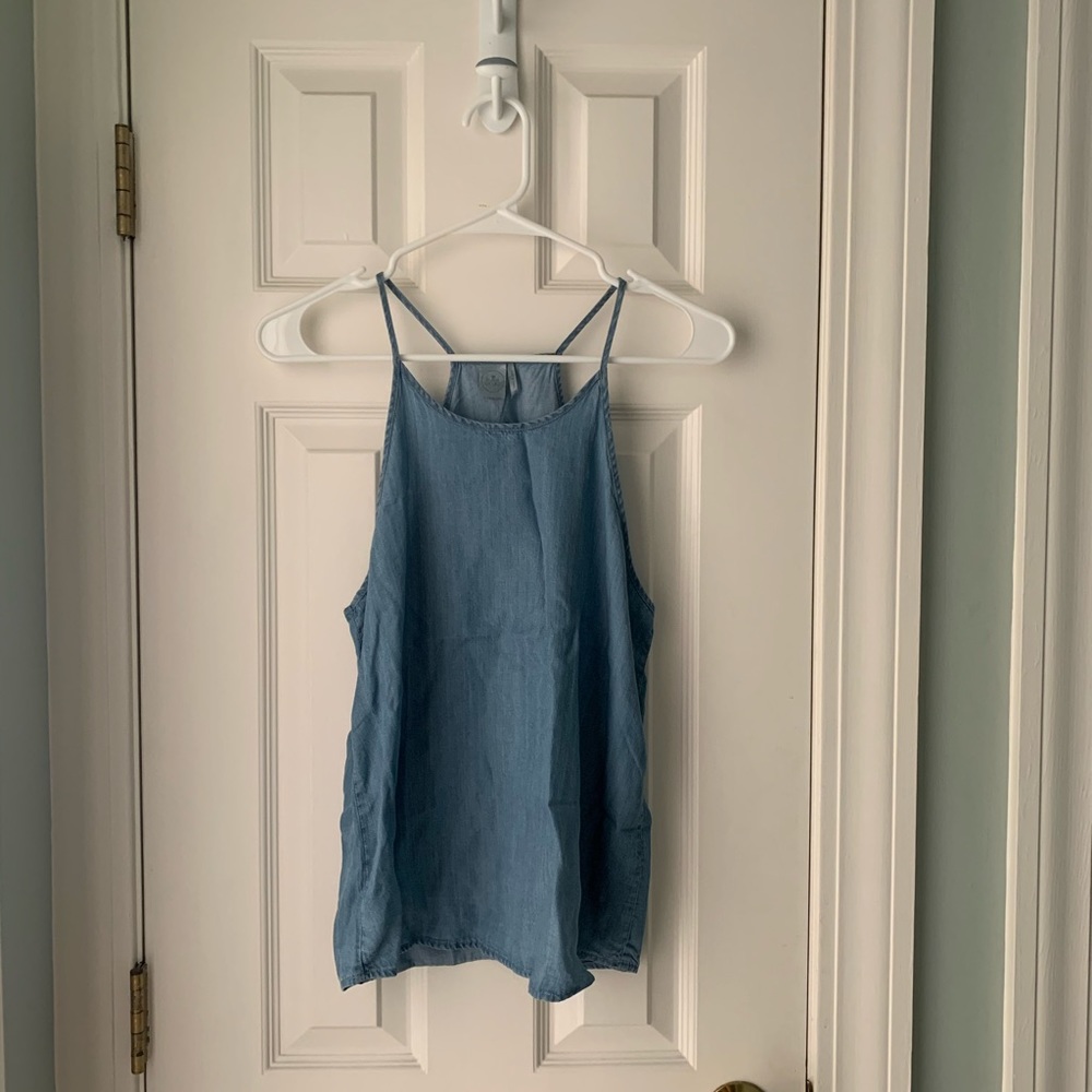 Denim top